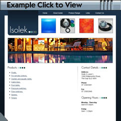 Website design for local business, Isolek Qld